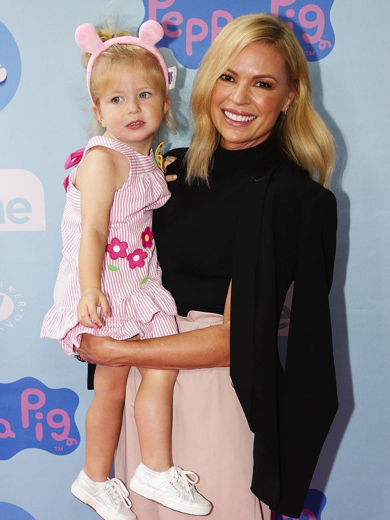 Sonia Kruger, pictured with daughter Maggie, became pregnant at age 48. Picture: Justin Lloyd