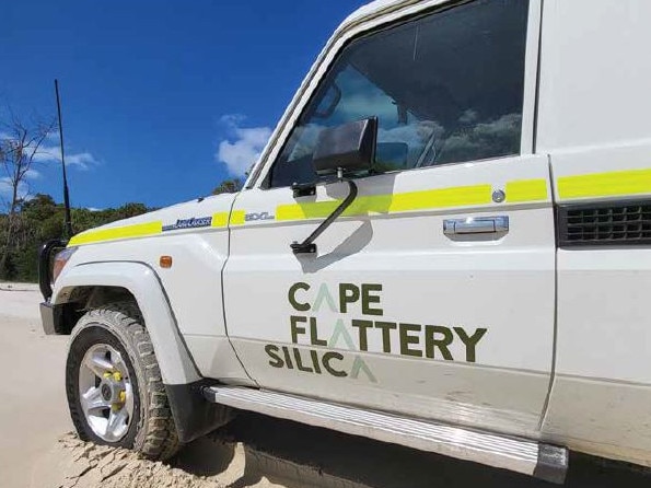 The Cape Flattery Silica Sand Project, owned by Metallica Minerals Ltd., has released a definitive feasibility study (DFS) confirming potential for a long-life, low operating cost silica sand project. Picture: Supplied