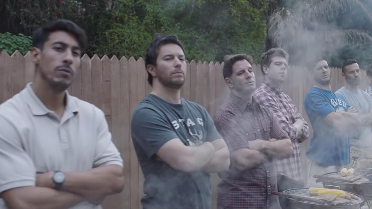 Screenshot from the Gillette advertisement, which has caused controversy.