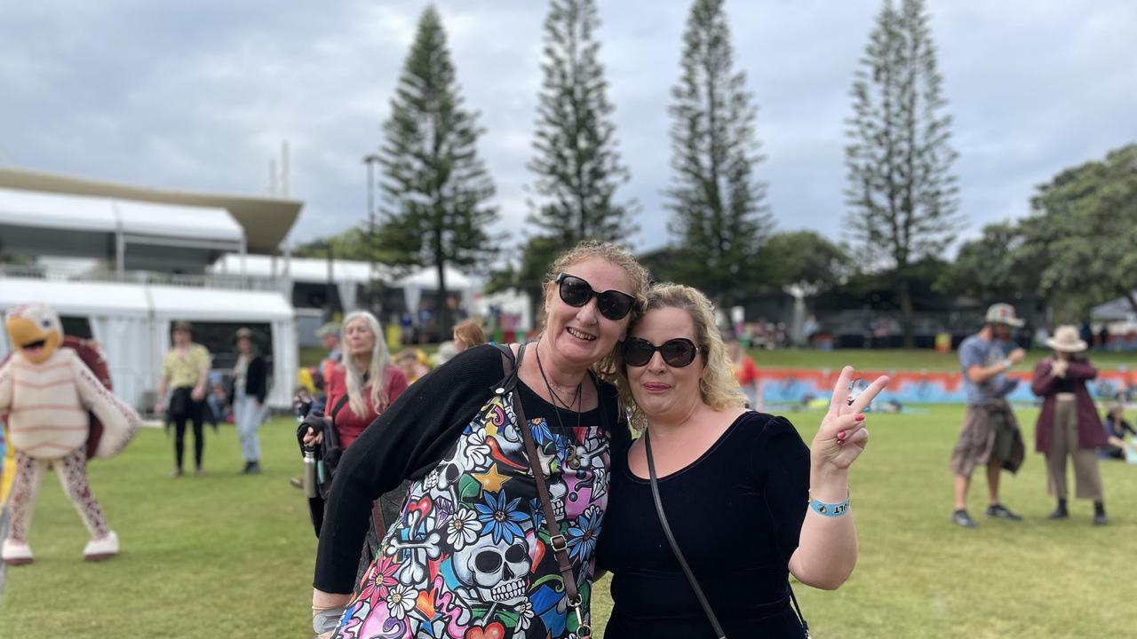 Rachel, left, and Renee, right. Picture: Asa Andersen.