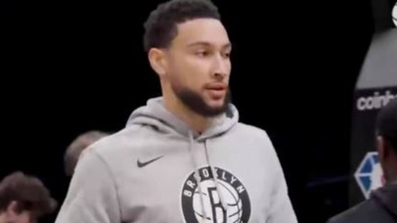 Ben Simmons meets his Brooklyn Nets teammates