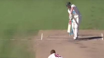 Even with a perfect technique, sometimes the result doesn’t go your way... Picture: Cricket.com