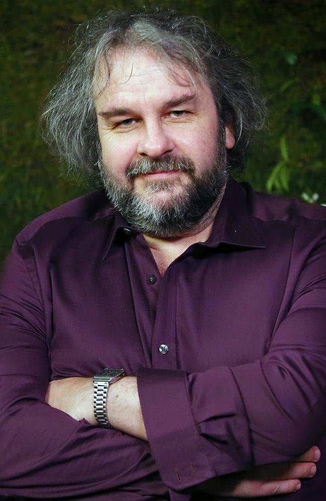 A daily nightmare for two years ... Director Peter Jackson promoting the film The Hobbit: Battle of the Five Armies in London. Picture: Joel Ryan