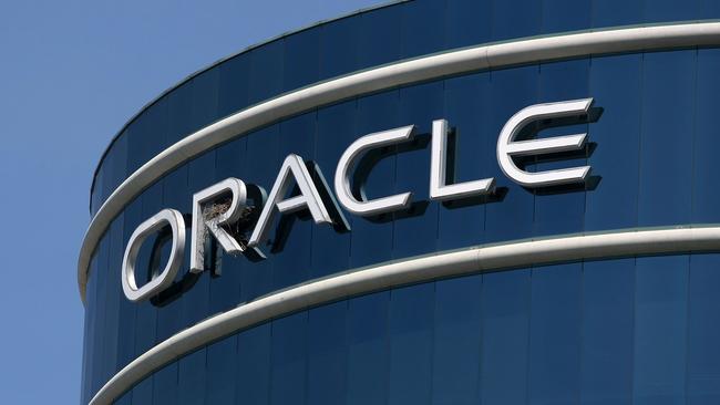 Oracle’s world headquarters at Redwood Shores, California. Picture: AFP.