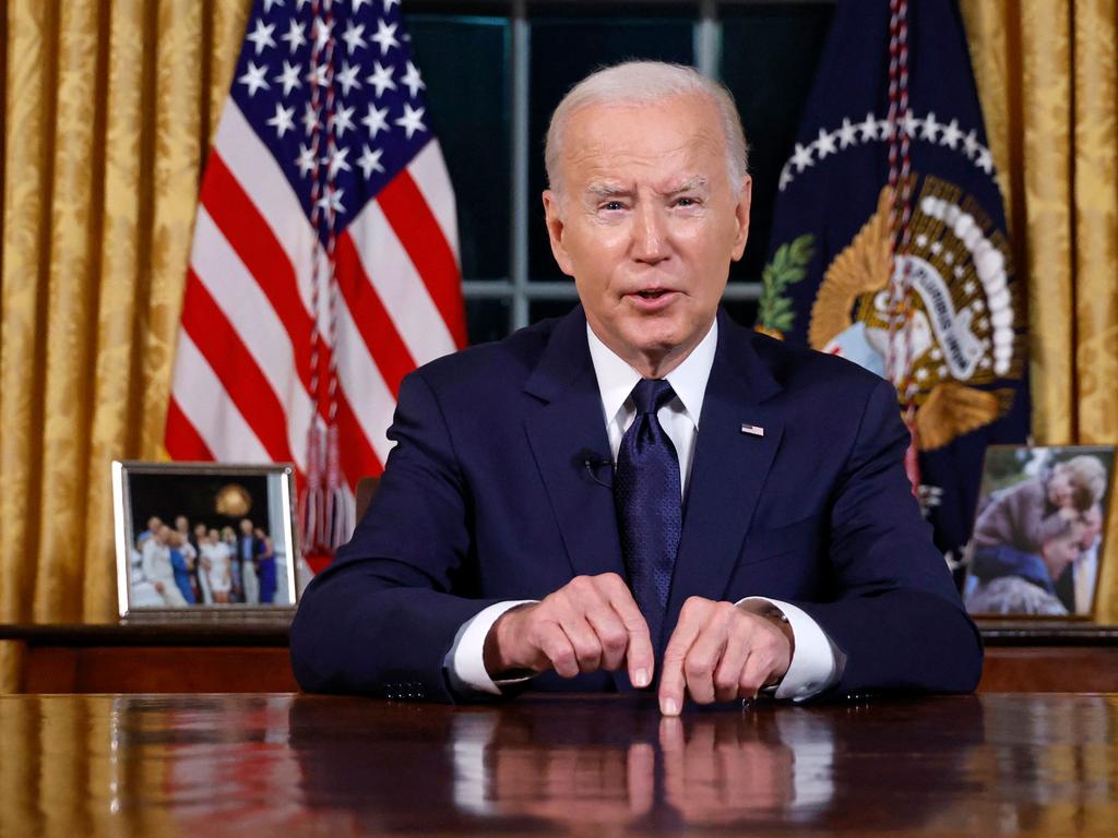 Biden implores Americans to get behind Israel, Ukraine