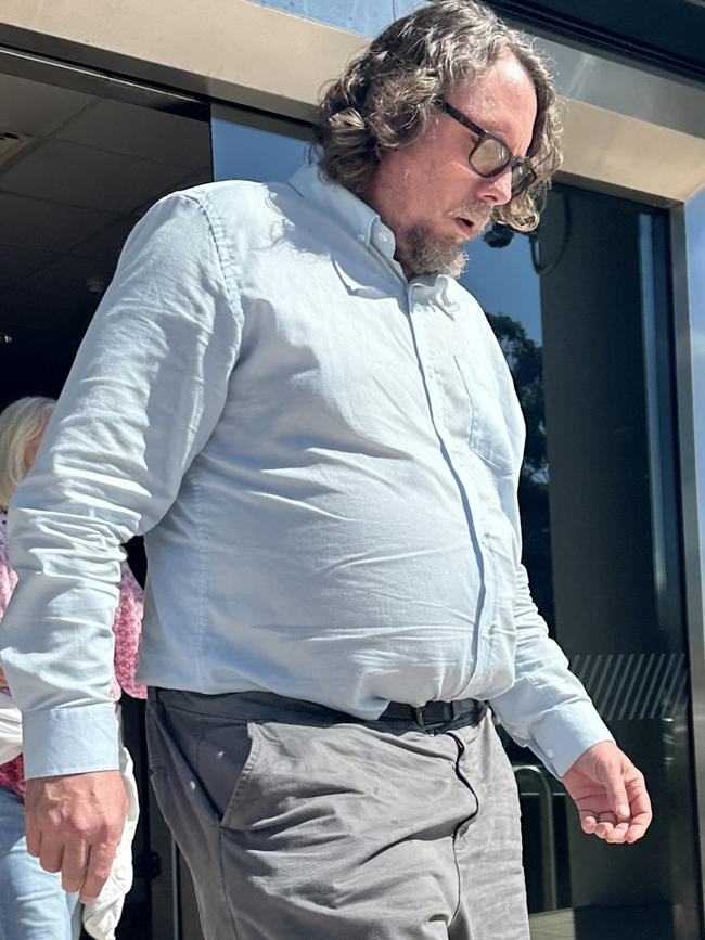 James Andrew Batchler leaving Maroochydore District Court on August 16, 2024. Picture: Sam Turner