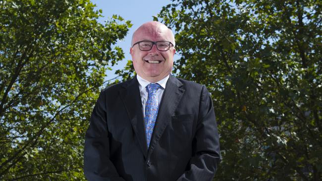 IAustralian High Commissioner George Brandis pictured in his office at the Australian High Commission in London. Picture: Ben Stevens