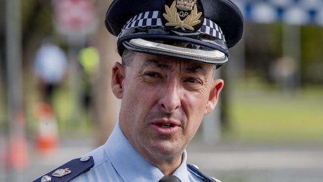 Gold Coast police Acting Chief Superintendent Rhys Wildman. Picture: Jerad Williams