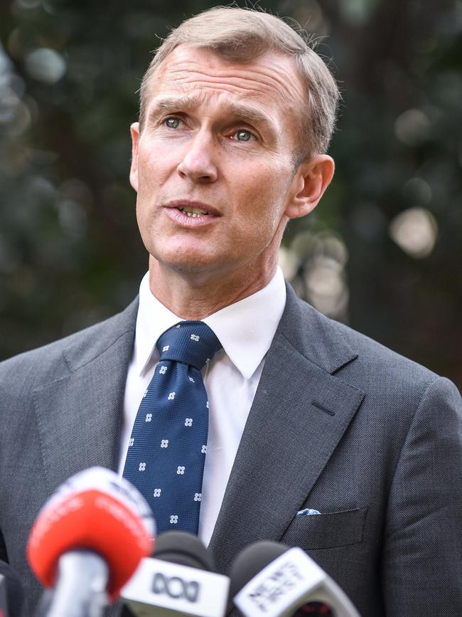 Planning Minister Rob Stokes could throw his hat in the ring. Picture: NCA NewsWire/Flavio Brancaleone