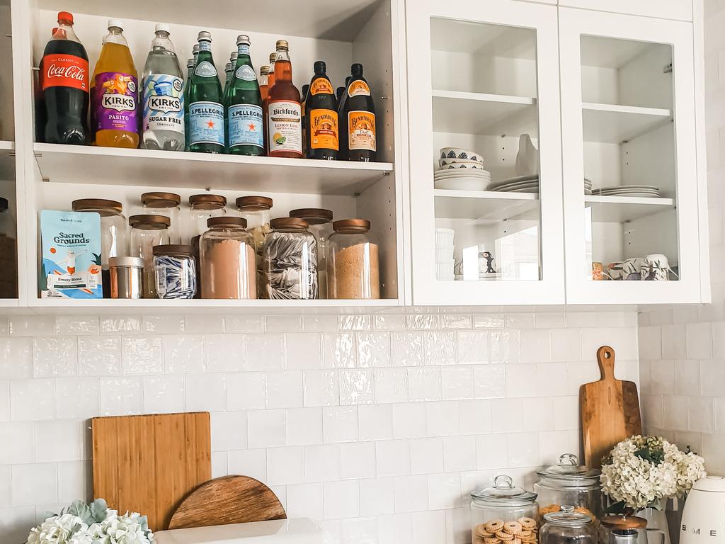 Tanzin's butler's pantry is flawlessly designed. Picture: Tanzin Cook