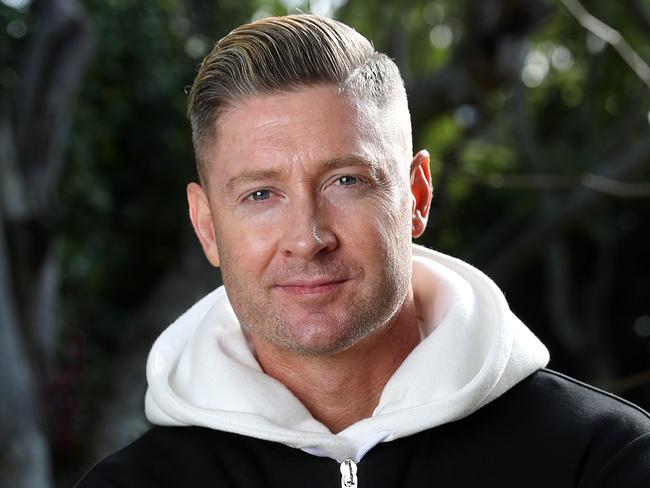 UNDER EMBARGO - NWK - MONDAY PAPERS -  Pictured at home in Vaucluse today is Michael Clarke, who has been appointed an Officer of the Order of Australia in the Queen's Birthday honours for distinguished service to cricket. Picture: Tim Hunter.