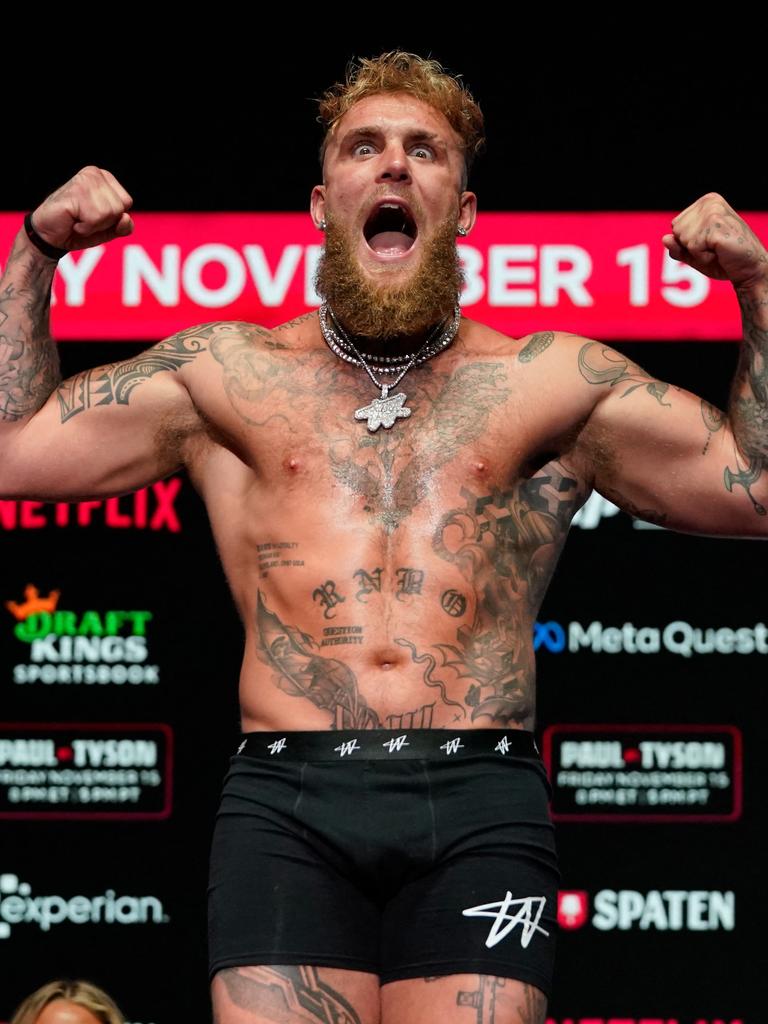 Jake Paul is ready to rumble. (Photo by TIMOTHY A. CLARY / AFP)