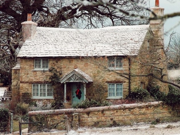 The beautiful home is a key feature of the film.