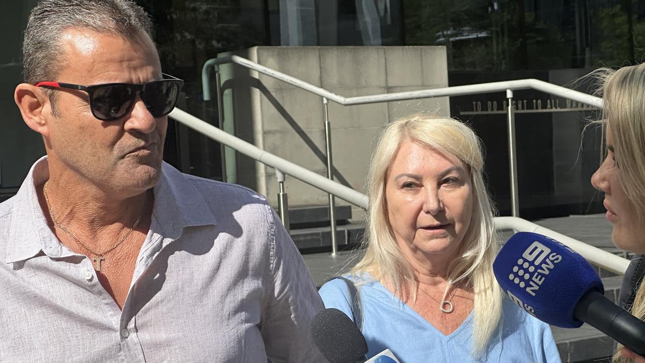 Andre Rebelo’s father, Antonio Rebelo, told reporters he was very saddened by the outcome as he left court following his son’s verdict. Picture: NewsWire