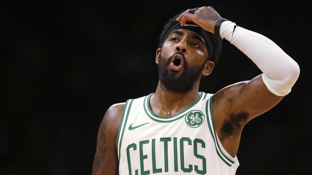 Kyrie resign sale celtics