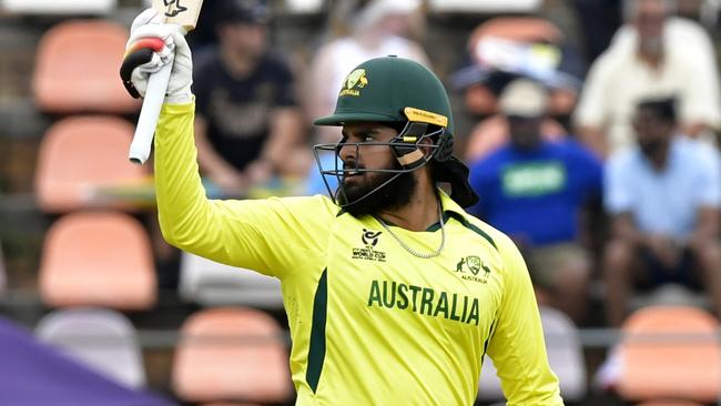 Harjas Singh hit an impressive half-century in the final. Picture: Sydney Seshibedi/Gallo Images