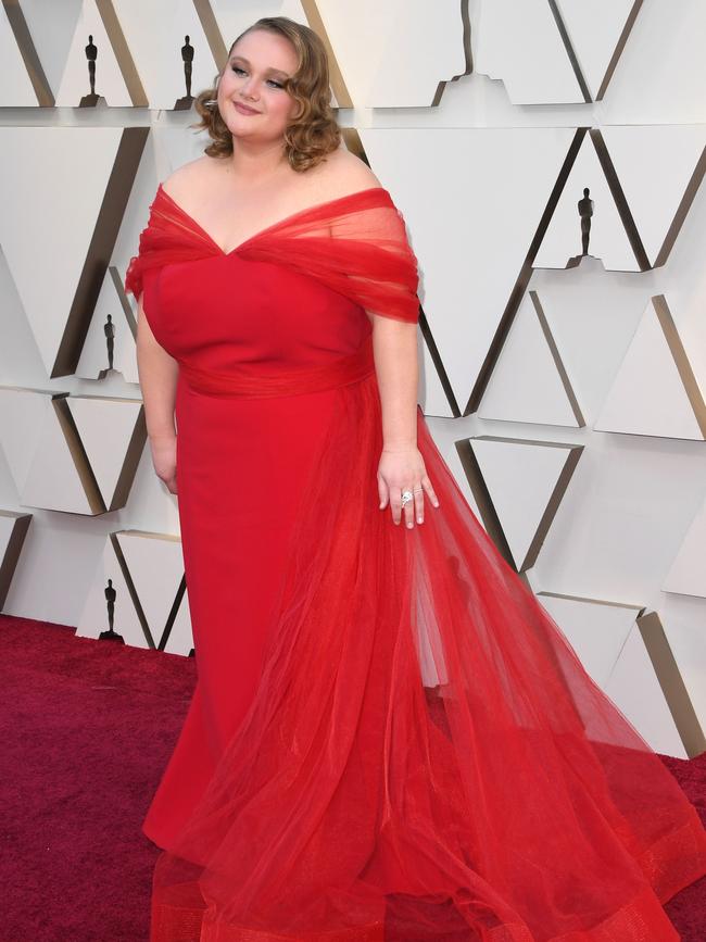 Macdonald on the red carpet for the 91st Annual Academy Awards. (Picture: Mark Ralston/AFP)