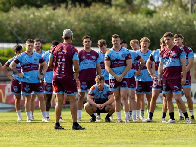 The CQ Capras squad for 2025 is building well. Photo: Luke Fletcher