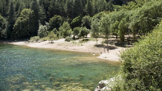 Lake San Domenico in L’Aquila province. Picture: Helenio Barbetta