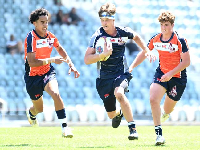 Regional QLD u15s v SEQ u15s at Ballymore.Thursday September 21, 2023. Picture, John Gass