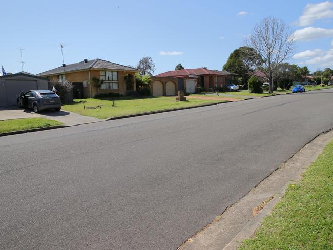 Ohlfsen Road — the quiet Minto street that was turned into a grisly scene on Saturday.