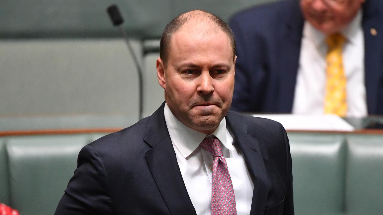 Treasurer Josh Frydenberg has admitted to a ‘reporting error’ in the JobKeeper program. Picture: Mick Tsikas/AAP