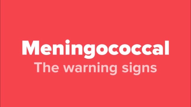Meningococcal disease: The warning signs.