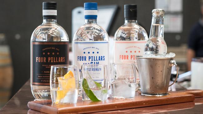 Four Pillars Gin distillery in Healesville has become a popular destination for spirits-lovers.