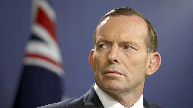 Some of Tony Abbott's comments aimed at Julia Gillard were inexcusable. Picture: Rick Rycroft