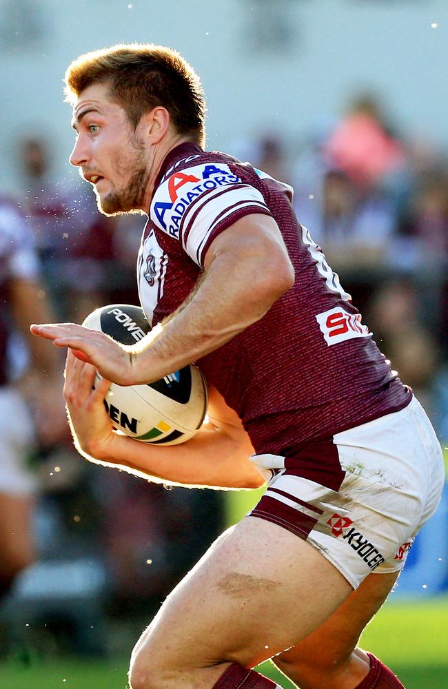 Kieran Foran in action.