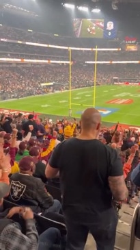 The atmosphere for the NRL's Las Vegas round