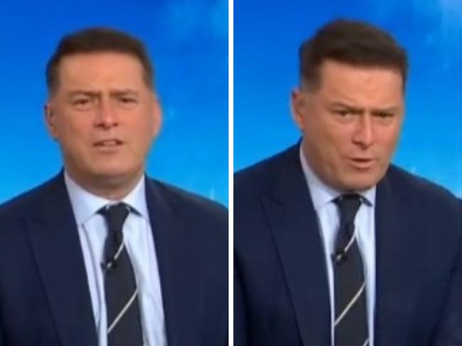 Karl Stefanovic on The Today Show.