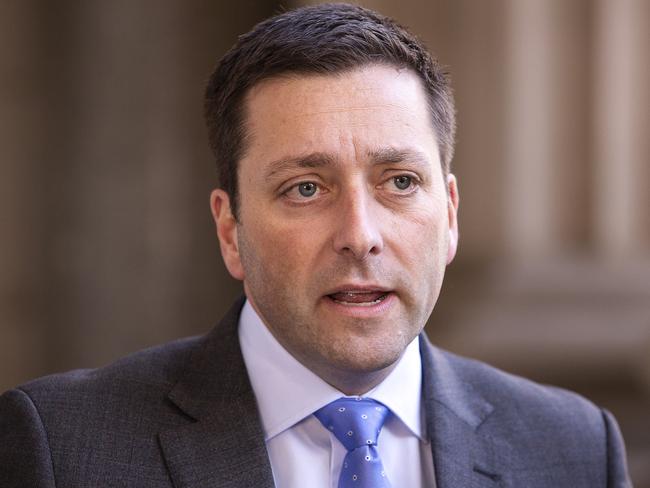 Victorian Opposition Leader Matthew Guy. Pic: AAP