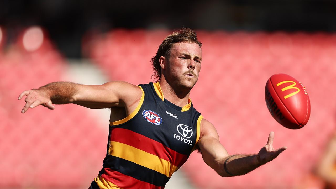 Luke Pedlar was a shining light for the Crows. Picture: Matt King/AFL Photos/Getty Images