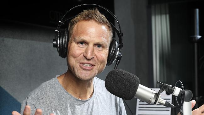 Kane Cornes at the SEN studio. Picture SARAH REED