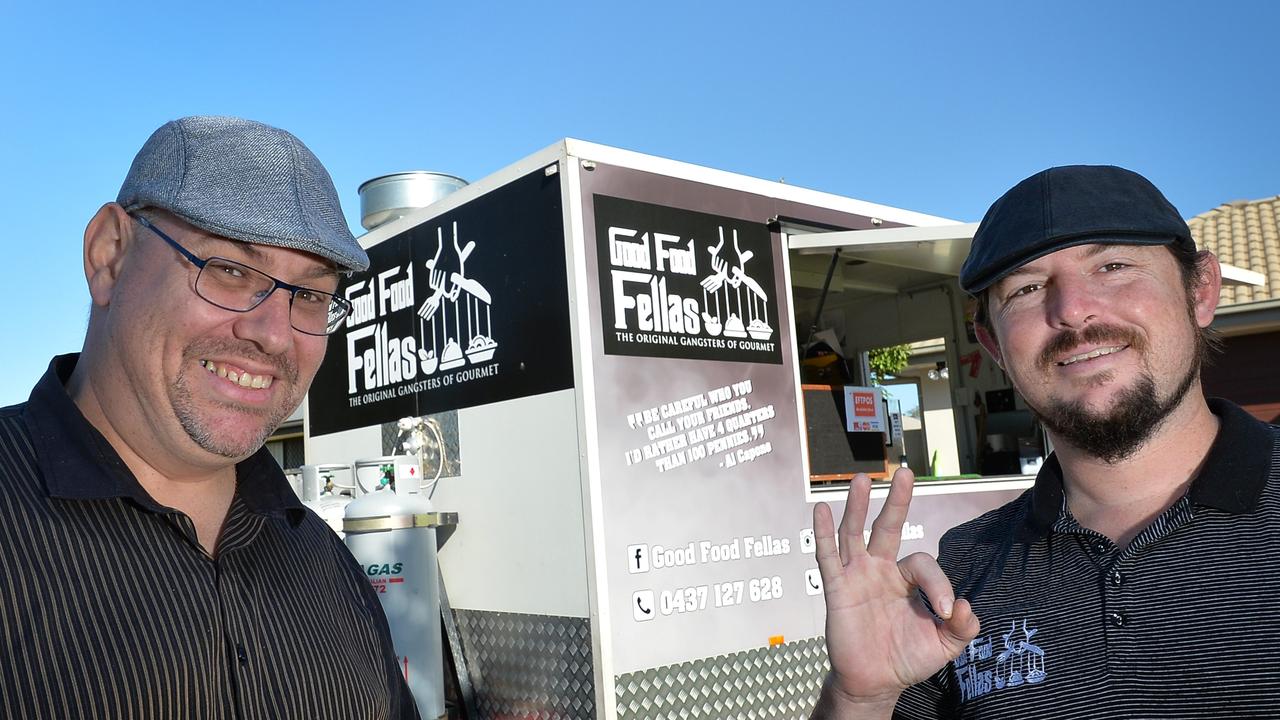 Raymond Vonder and Joel Young, from Sunshine Coast-based food truck Good Food Fellas.