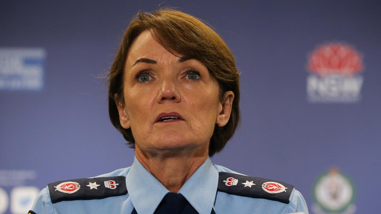 NSW Police Commissioner Karen Webb says she has never tasted any of the ‘Commissioner’s Gin’. Picture: Newswire/ Gaye Gerard