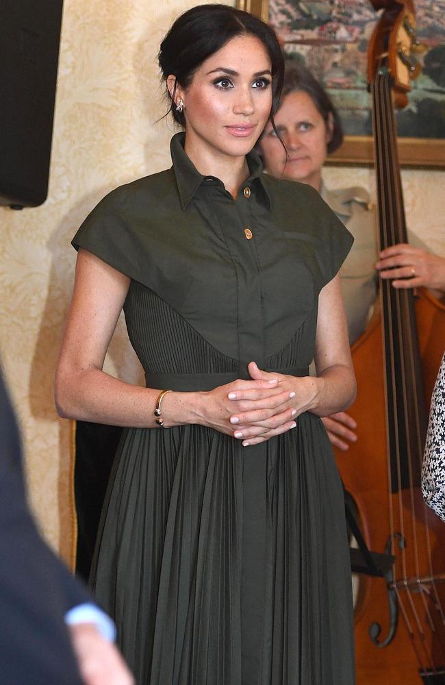 OCTOBER 16: 2018 - Where: Sydney, Australia. Wearing: Brandon Maxwell dress. Picture: Andrew Parsons/Getty Images