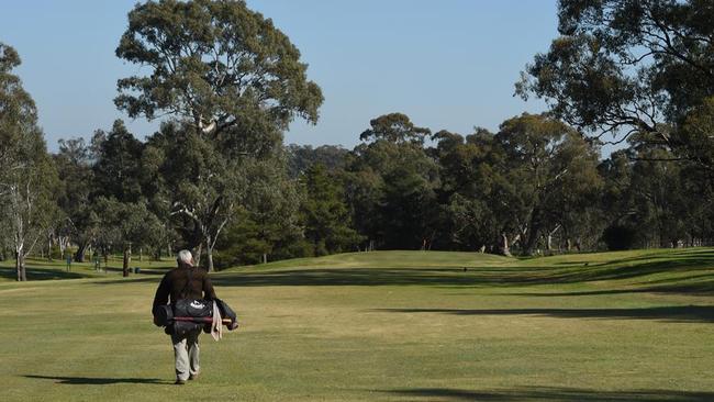 The course at Belvoir Park Golf Club at Ravenswood in Bendigo, where Travis Austerberry (not pictured) stole nearly $480,000 as treasurer. Photo: Belvoir Park Golf Club