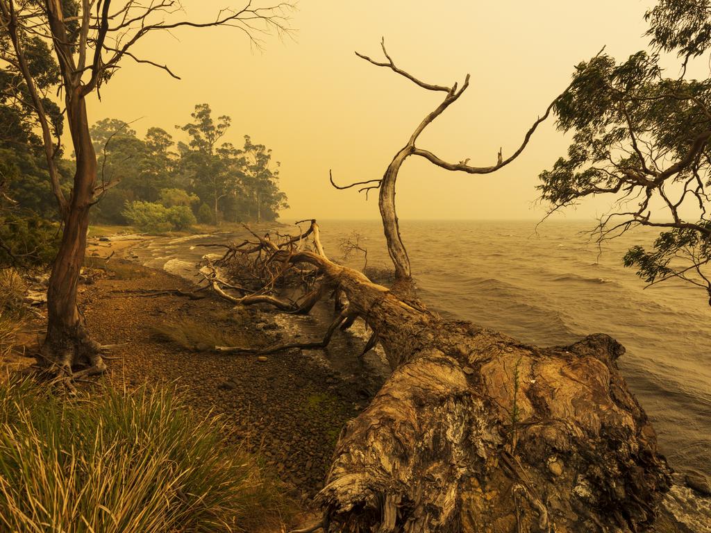 January 2019 Tasmanian Bushfires. Glaziers Bay. Reader’s picture: NICK MONK