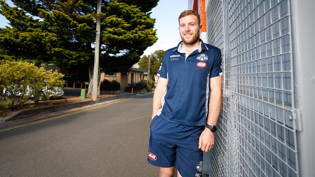 Launceston Football Club's Jobi Harper was named TSL media player of the year. Picture: PATRICK GEE