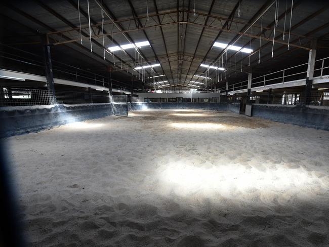 Darren Weir's stable complex at end of Kennedy's Rd, past Ballarat racecourse. Picture: Tony Gough