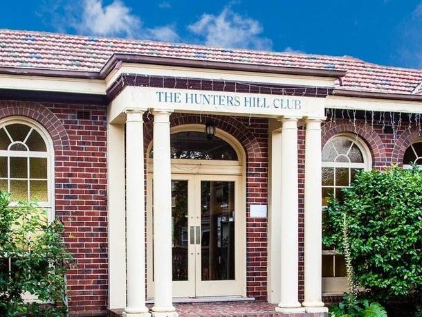 The Hunters Hill Club is closed for cleaning.