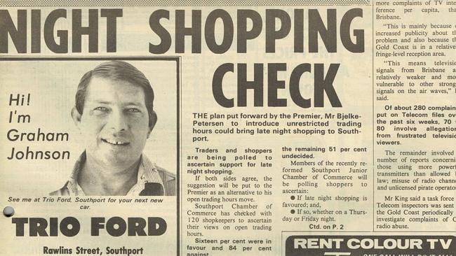 Flashback: Southport night shopping