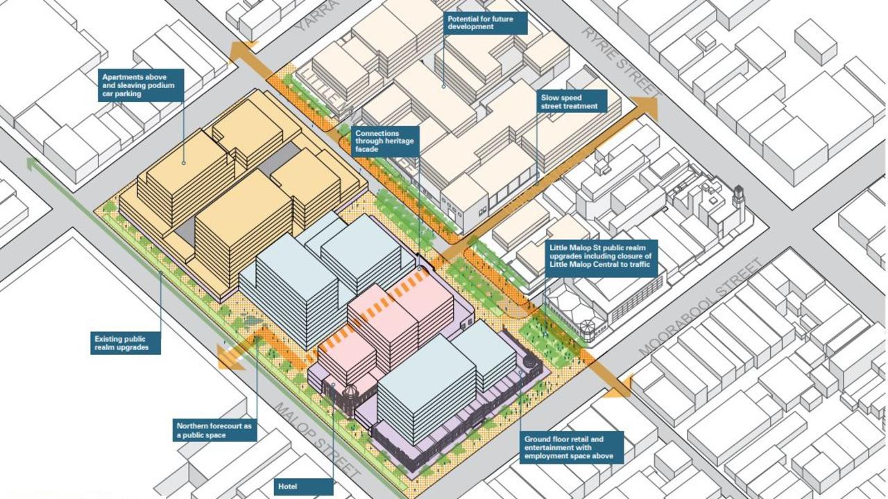 The “Malop Heart” option has been recommended as part of a masterplan that is expected to be released for public feedback shortly.