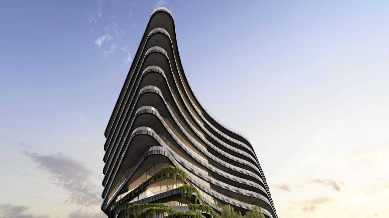 VISION: The new $250 million Aria development proposed to transform Mooloolaba. Picture: Contributed