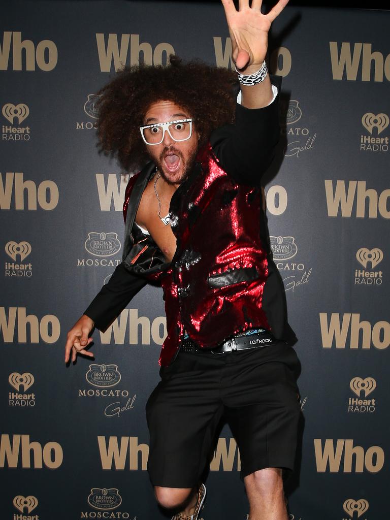 Redfoo at the 2014 Who Magazine Sexiest People party held at Stage 7 at Fox Studios in Moore Park. Picture: Richard Dobson