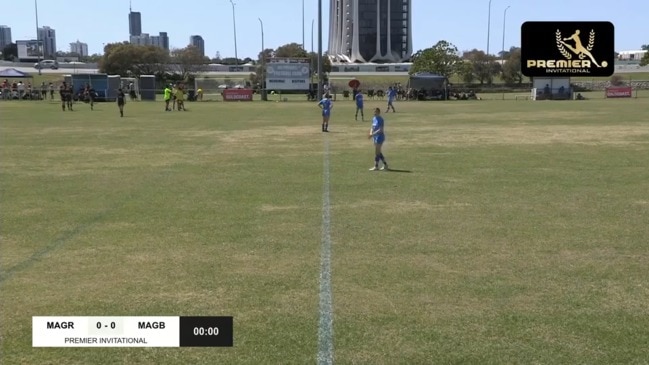 REPLAY: Premier Invitational - Gold Coast Football - Magic United Red vs Magic United Blue (U14/15 Girls)