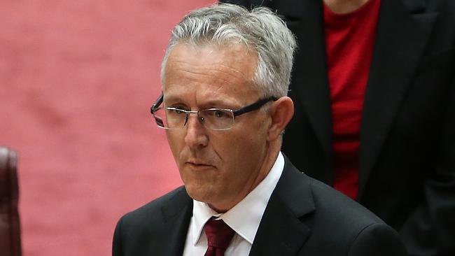 ACT MP David Smith at Parliament House in Canberra. Picture: Kym Smith