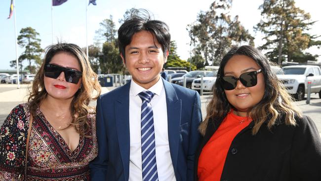 St Joseph’s College 2021 graduation ceremony. Picture: Mike Dugdale